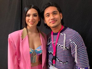 Foto Bareng Dua Lipa, Giorgino Abraham Bikin Nangis Netizen