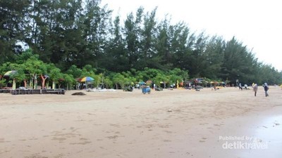 Foto: Pantai Manggar Balikpapan yang Dikunjungi Jokowi