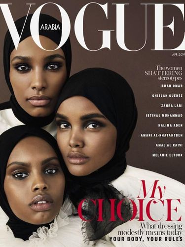 Pertama Kalinya, 3 Hijabers Jadi Model Sampul Majalah Vogue Arabia