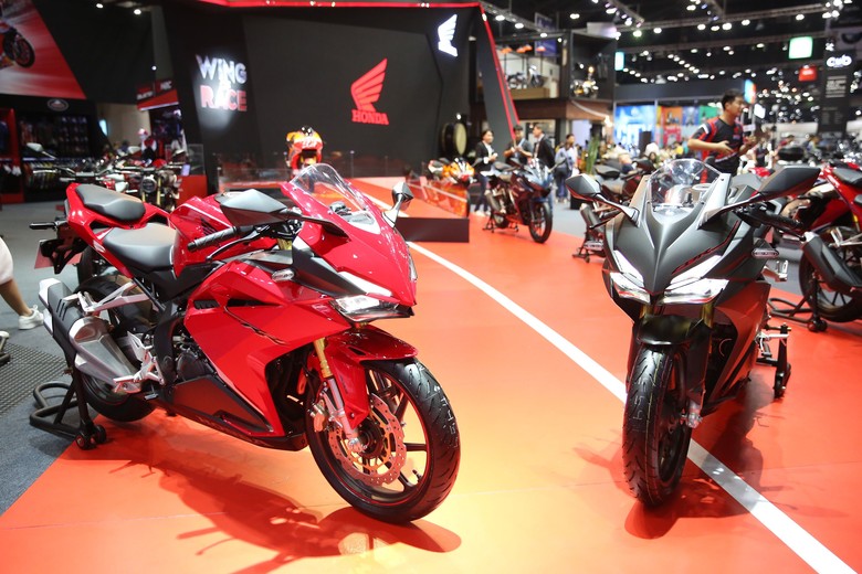 Honda CBR250RR di Thailand. Foto: Honda Honda CBR250RR di Thailand. Foto: Honda