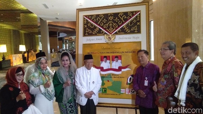 Maruf Teken Prasasti Bersatu Membangun Negeri, Targetkan Menang 70% di DIY