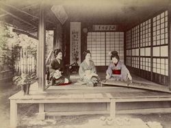 Potret Berwarna Ungkap Suasana Jepang Seabad Silam