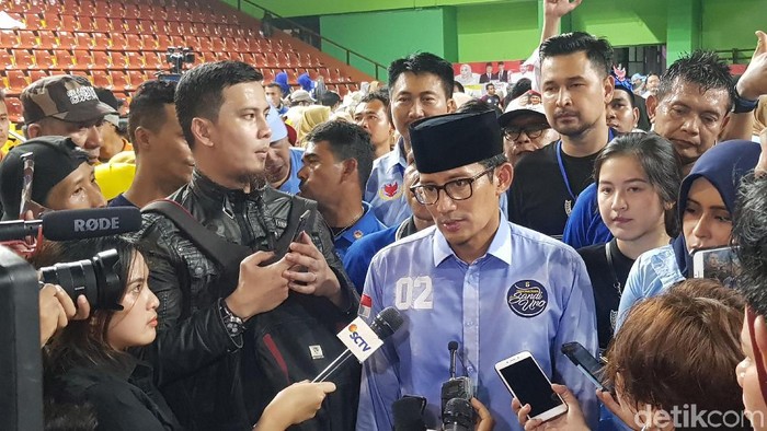 Sandiaga: Jangan Ada Marah-marah 14-15 Hari ke Depan, Semua Harus Gembira