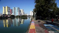 Begini suasana di kawasan Danau Sunter, Jakarta Utara, Jumat (29/3/2019).
