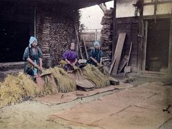 Potret Berwarna Ungkap Suasana Jepang Seabad Silam