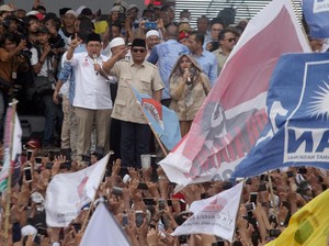 Tepis Tudingan Pakai Konsultan Yahudi, BPN Pamer Kampanye Prabowo Penuh Sesak