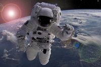 Ilustrasi astronot (iStock)