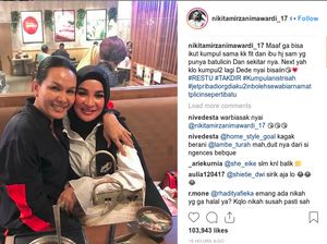 Posting Foto Diduga Istri Pak Haji, Nikita Mirzani Bikin Heboh