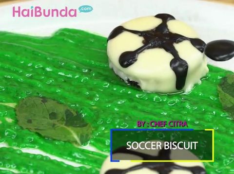 Resep Soccer Biscuit/