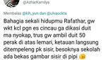 Dibelikan Es Krim Se-Freezer, Rafathar Bikin Iri Banyak Netizen