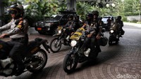 Personel gabungan yang dikerahkan kali ini untuk pengamanan jalannya debat Capres sebanyak 5.000 petugas.