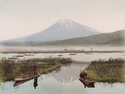 Potret Berwarna Ungkap Suasana Jepang Seabad Silam