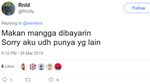 Mantan Ngajak Balikan? Jawab Pakai Pantun Makanan yang Kocak Ini