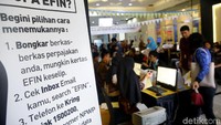 Untuk diketahui, Menteri Keuangan Sri Mulyani Indrawati melakukan tinjauan ke kantor pelayanan pajak tersebut pada hari ini, pukul 14.48 WIB. Dalam kesempatan tersebut dia menyebut jumlah orang pribadi yang sudah lapor pajak secara nasional mencapai 10,3 juta.