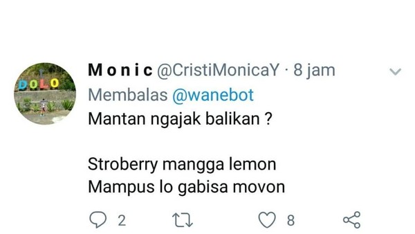 Mantan Ngajak Balikan? Jawab Pakai Pantun Makanan yang Kocak Ini