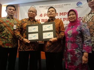 MPR Gunakan Prangko untuk Sosialisasi 4 Pilar