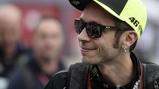 Rossi pernah raih podium di MotoGP Amerika Serikat saat start dari grid terdepan.