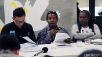 Diskusi digelar di kantor Amnesty International, Menteng, Jakarta Pusat, Jumat (29/3/2019).