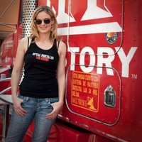Lisa memulai petulangannya sebagai selebriti dengan membintangi reality show Ice Road Truckers saat usianya 28 tahun. Saat itu dia ingin mendapatkan uang untuk membeli kembali rumahnya yang pernah terpaksa dia jual. Lisa menjadi satu-satunya supir truk wanita di reality show tersebut pada saat itu. Foto: Dok. Thelisakelly.com