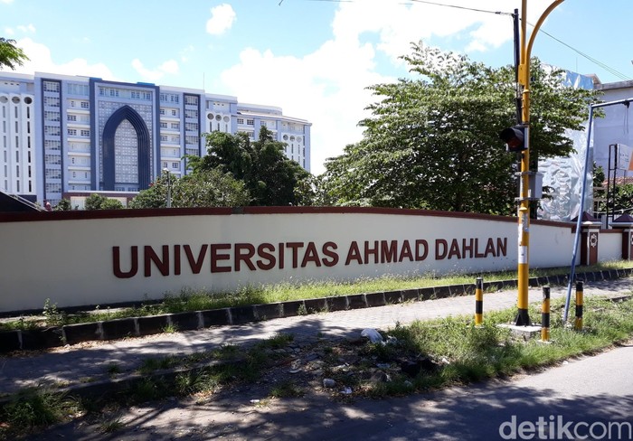 Kampus terpadu Universutas Ahmad Dahlan (UAD) Yogyakarta, (29/3/2019).