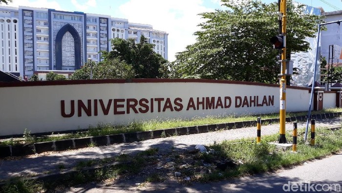 Kampus terpadu Universutas Ahmad Dahlan (UAD) Yogyakarta, (29/3/2019).