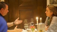 Restoran ini biasa jadi lokasi bagi pasangan warga Jerman untuk makan malam romantis. Warga lokal suka dengan restoran dengan suasana yang tenang. (Wahyu/detikcom)