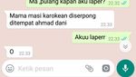 Kocak! Begini Jika Netizen Chatting Orang Tua Soal Makanan