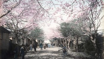 Suasana di Yokohama tahun 1870. Foto: Vintages