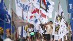Massa Meluber, Begini Suasana Kampanye Prabowo di Pakansari