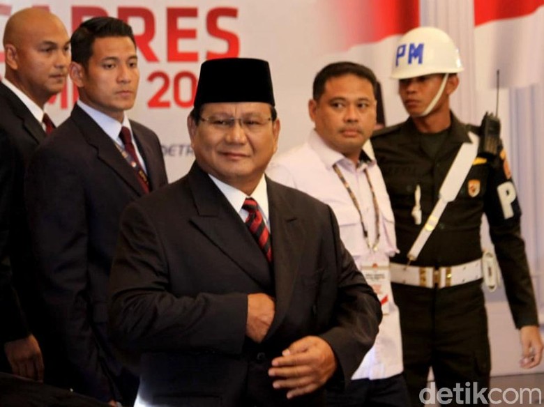 Prabowo ke Penonton Debat Pertahanan Rapuh Kenapa Kalian Tertawa