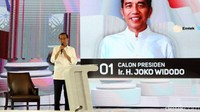 Jokowi memberikan tanggapan atas pernyataan Prabowo di sela-sela debat keempat Pilpres 2019.