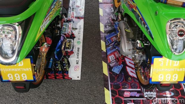Motor modifikasi Bellanova Country Mall Otomotif 2019