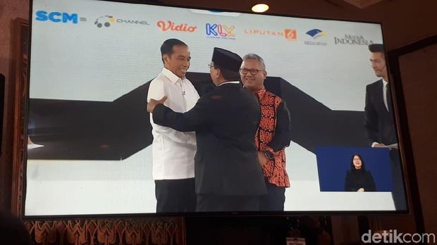 Live Report: Jokowi vs Prabowo di Debat Keempat Pilpres 2019