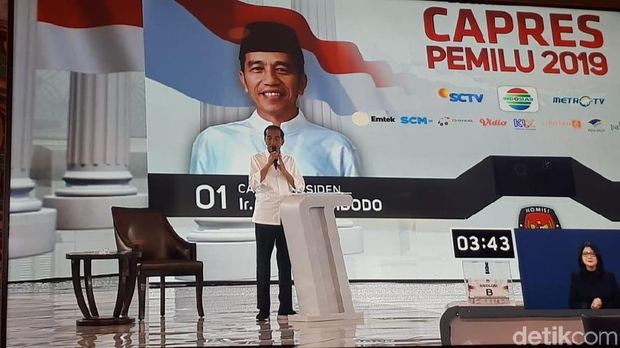 Live Report: Jokowi vs Prabowo di Debat Keempat Pilpres 2019