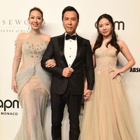 Cissy Wang, istri bintang film Ip Man Donnie Yen mengungkapkan bahwa ia dan keluarganya mendapatkan perlakuan diskriminatif saat menghadiri gala dinner di sebuah hotel di Hong Kong, beberapa waktu lalu. Foto: Getty Images