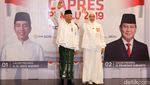 Tiba di Hotel Shangri-La, Maruf Amin Salam Jempol