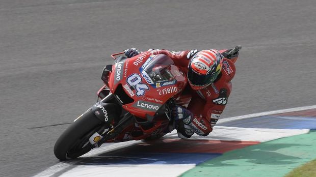 Andrea Dovizioso berada di posisi kedua FP2 MotoGP Spanyol 2019. (