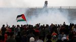 Potret Perjuangan Warga Peringati 1 Tahun Aksi Bebaskan Palestina
