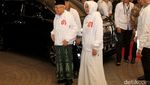 Tiba di Hotel Shangri-La, Maruf Amin Salam Jempol