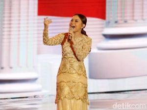 Salah Lirik Lagu Indonesia Raya di Debat Capres, Rossa Minta Maaf