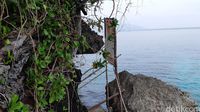 Indahnya Pantai Tanjung Mangga, Apalagi Bila Tanpa Spanduk Parpol