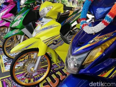 Modif Motor Ban Cacing ala Thailook Cuma buat Pajangan
