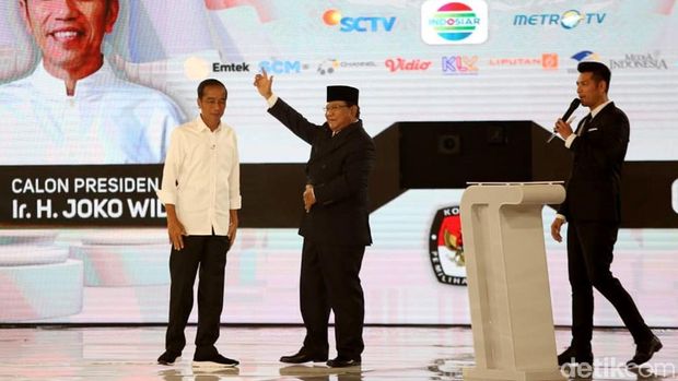 Live Report: Jokowi vs Prabowo di Debat Keempat Pilpres 2019