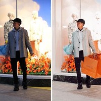 Byron juga mencoba pamer dirinya membeli barang branded di toko Louis Vuitton. Foto tersebut menunjukkan ia baru keluar dari butik dengan banyak tas belanja. Postingan itu mendapatkan 12.000 like. Berbeda ketika ia mem-posting foto memakai busana standar yang hanya mendapat 2.000-an like dan 44 komentar. Foto: Instagram/@tbhbyron