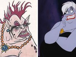 Begini Rupanya Konsep Gambar Awal Beragam Kartun Disney