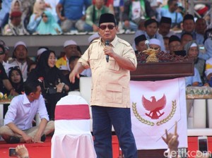 Saat Prabowo Mengaku Pilih Wakil Presiden Lebih Muda dan Ganteng