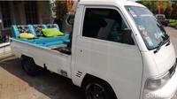 Kelebihan dari modifikasi pikap sendiri luasnya area modifikasi yang bisa dilakukan terlebih pada bagian baknya. Foto: Rizki Pratama