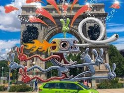 Kreatif! Kala Monster Keliling Kota