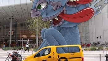 Untuk melihat koleksi karya Ben Rubin, dapat mengakses akun Instagramnya @subwaydoodle yang sudah mencapai ratusan ribu followers. (Foto: Instagram/subwaydoodle)