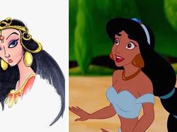 Begini Rupanya Konsep Gambar Awal Beragam Kartun Disney